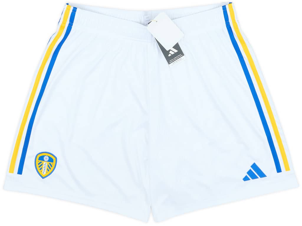 2023-24 Leeds United Home Shorts (XS)