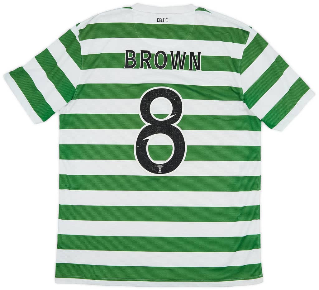 2012-13 Celtic '125th Anniversary' Home Shirt Brown #8 - 5/10 - (M)