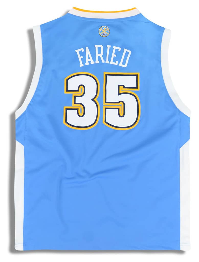 2011-14 Denver Nuggets Faried #35 adidas Jersey (Away) Y