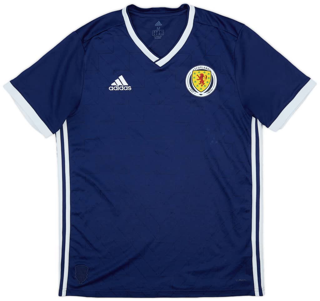 2017-19 Scotland Home Shirt - 7/10 - (M)