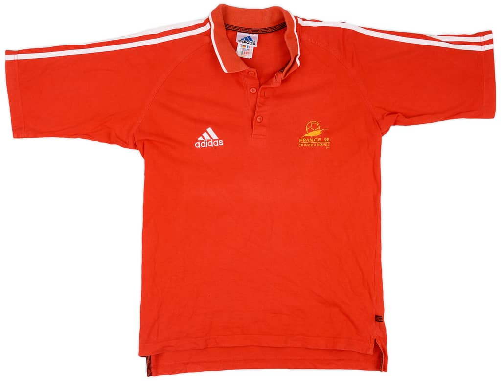 1998 adidas 'Coupe De Monde' Polo Shirt