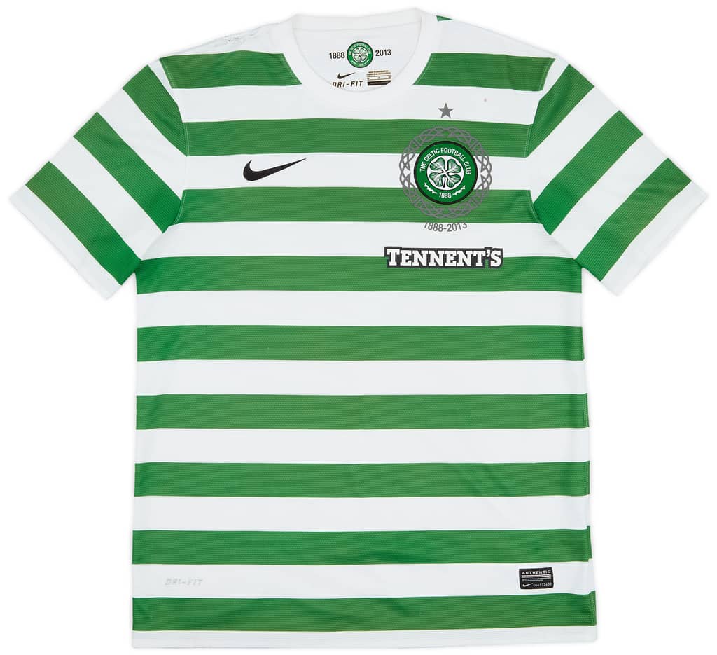 2012-13 Celtic '125th Anniversary' Home Shirt - 8/10 - (M)