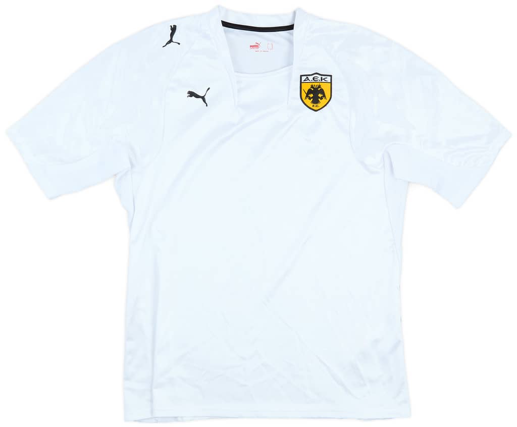 2007-08 AEK Athens Third Shirt - 8/10 - (XL.Boys)