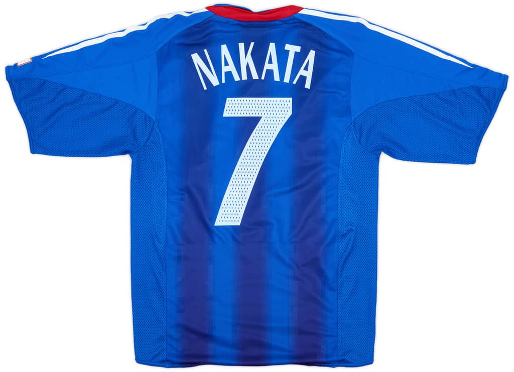 2004-06 Japan Player Issue Home Shirt Nakata #7 - 6/10 - (M)