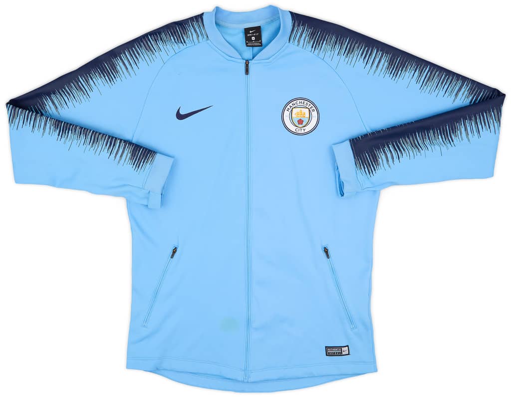 2018-19 Manchester City Nike Track Jacket - 9/10 - (M)