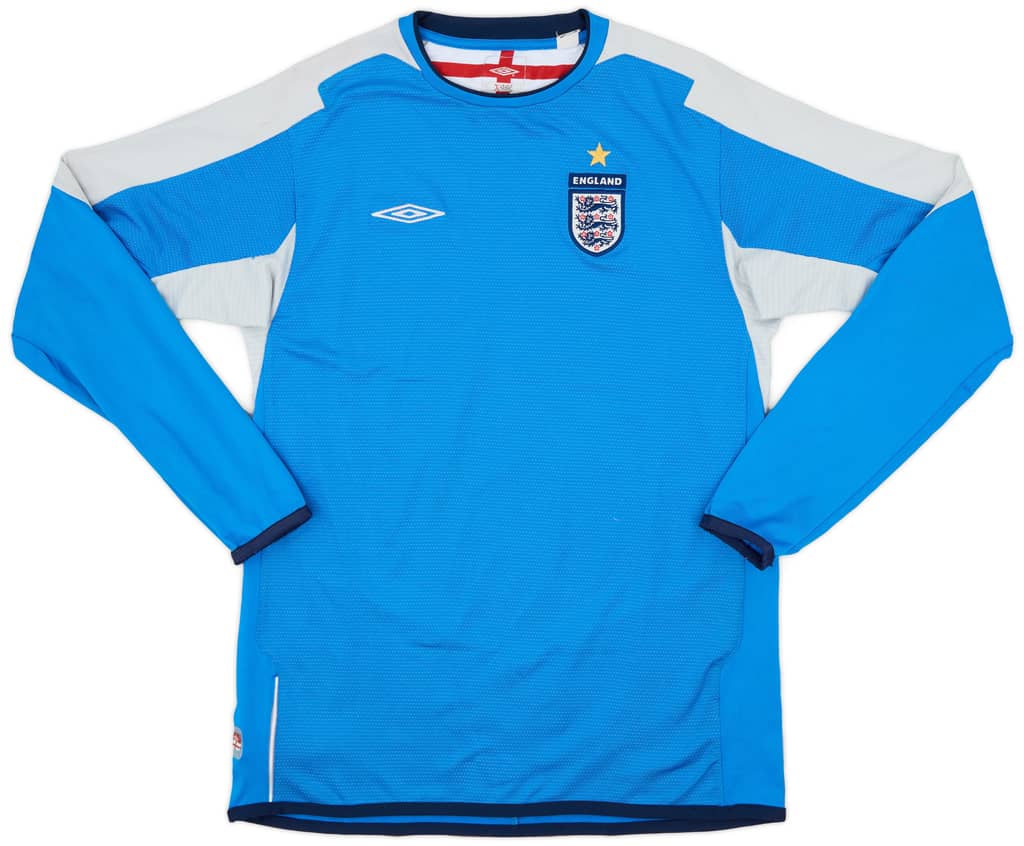 2004-06 England GK Shirt - 8/10 - (XL.Boys)