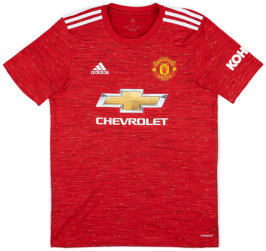 2020-21 Manchester United Home Shirt B.Fernandes #18 - 10/10 - (M)