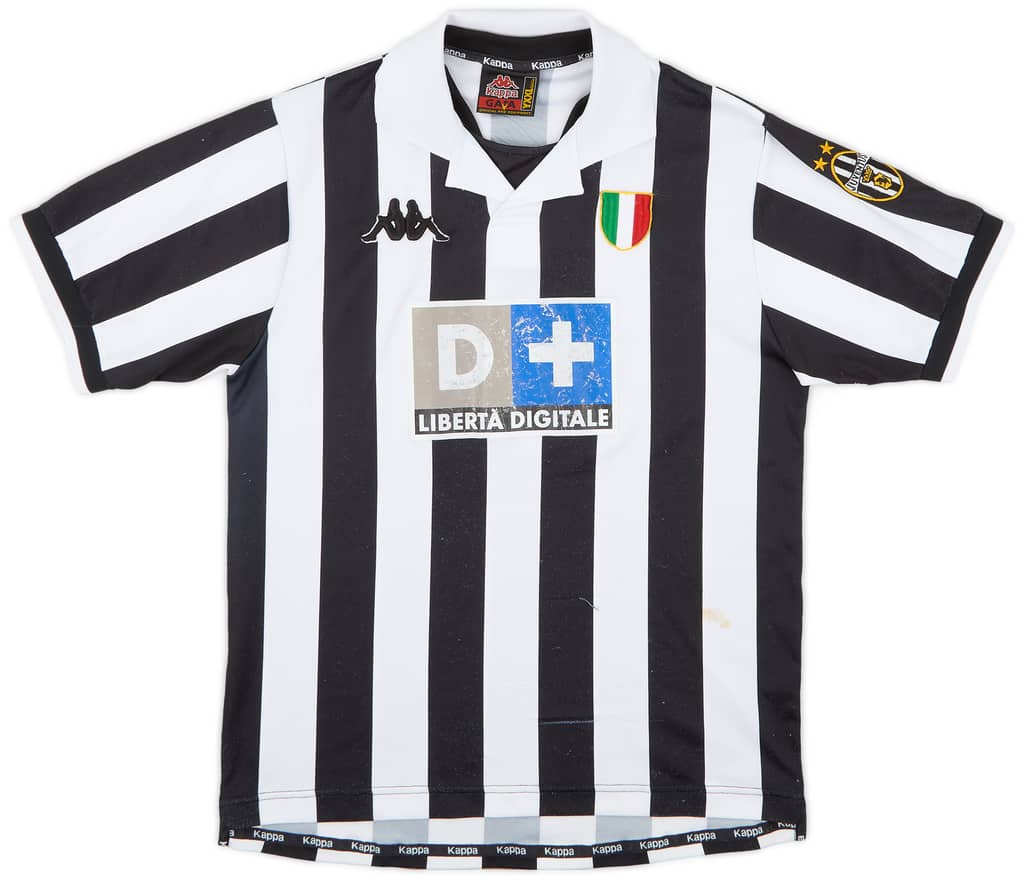 1998-99 Juventus Home Shirt - 4/10 - (XL.Boys)