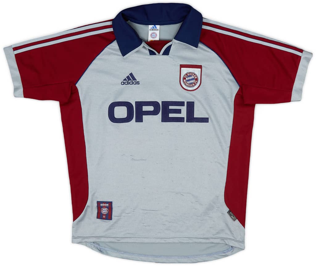 1998-99 Bayern Munich CL Shirt Jancker #19 - 5/10 - (XL.Boys)