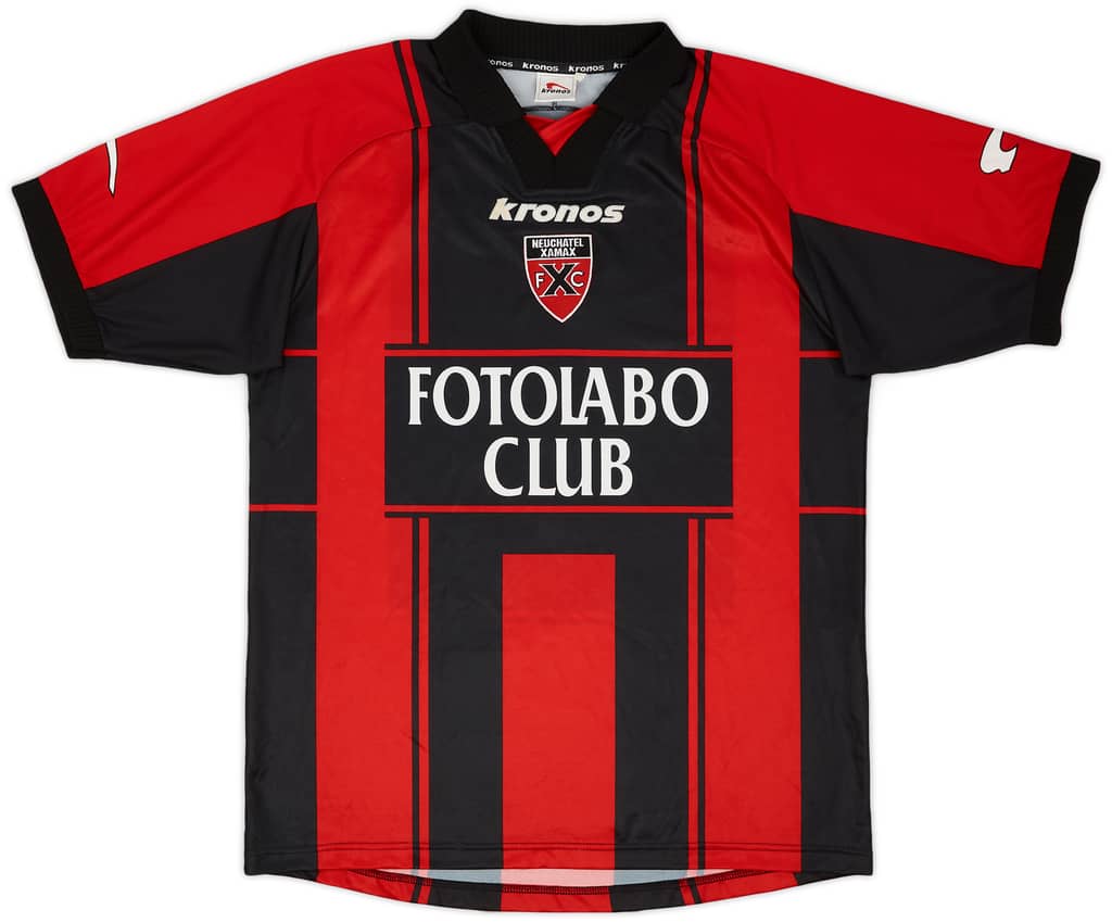 1999-00 Neuchatel Xamax Home Shirt #9 - 7/10 - (XL)