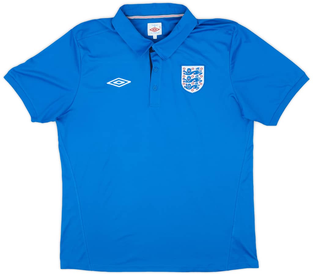 2010-11 England Umbro Training Polo Shirt - 8/10 - (L)