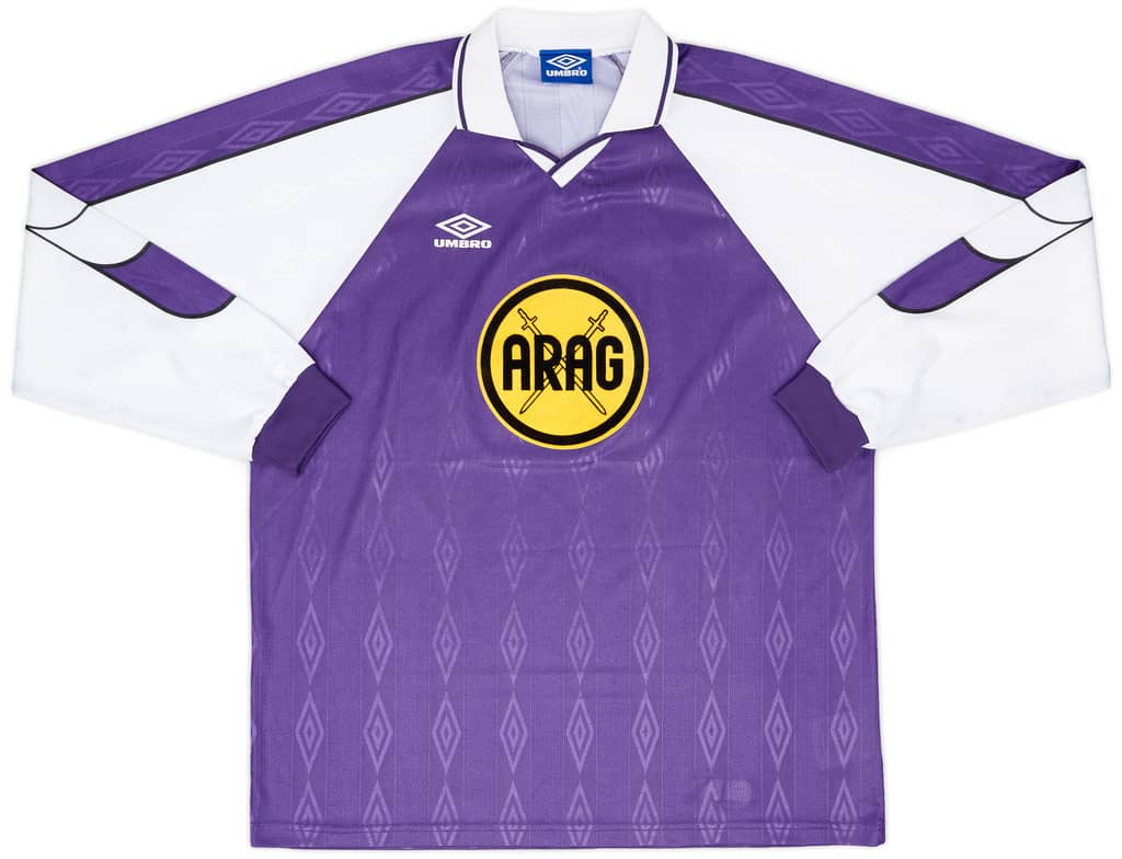 1999-00 Umbro Template L/S Shirt #14 - 9/10 - (XXL)