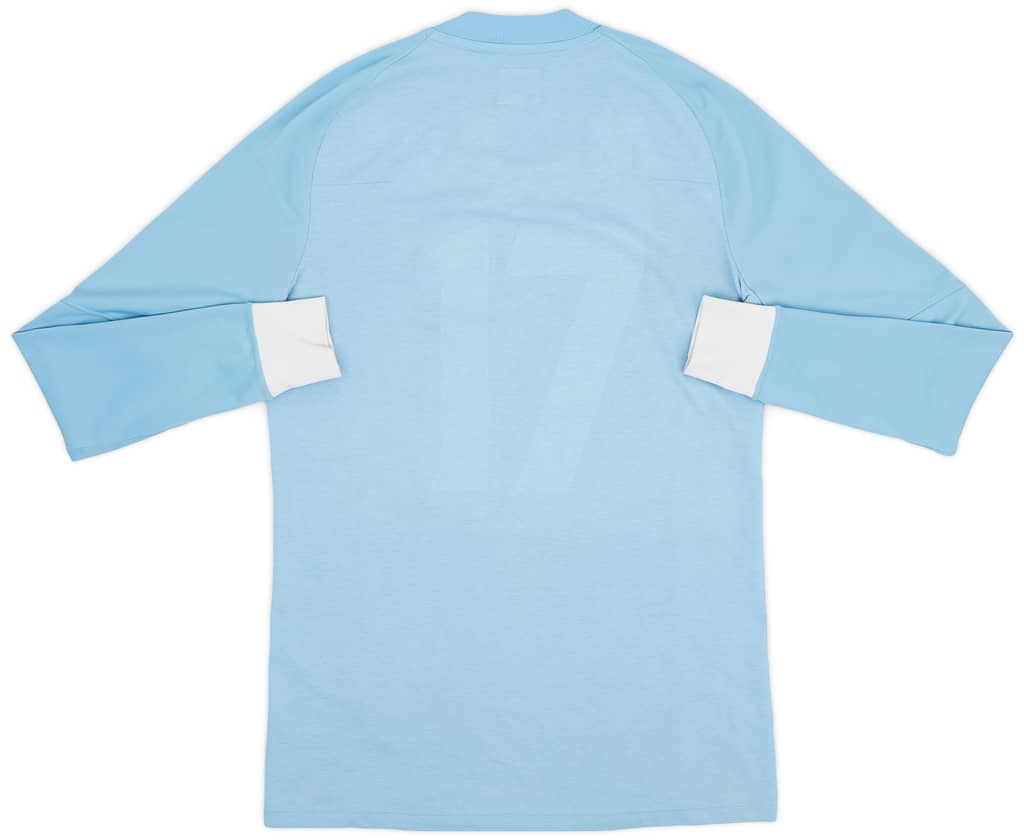 2010-11 Manchester City Home L/S Shirt - 4/10 - (XL.Boys)