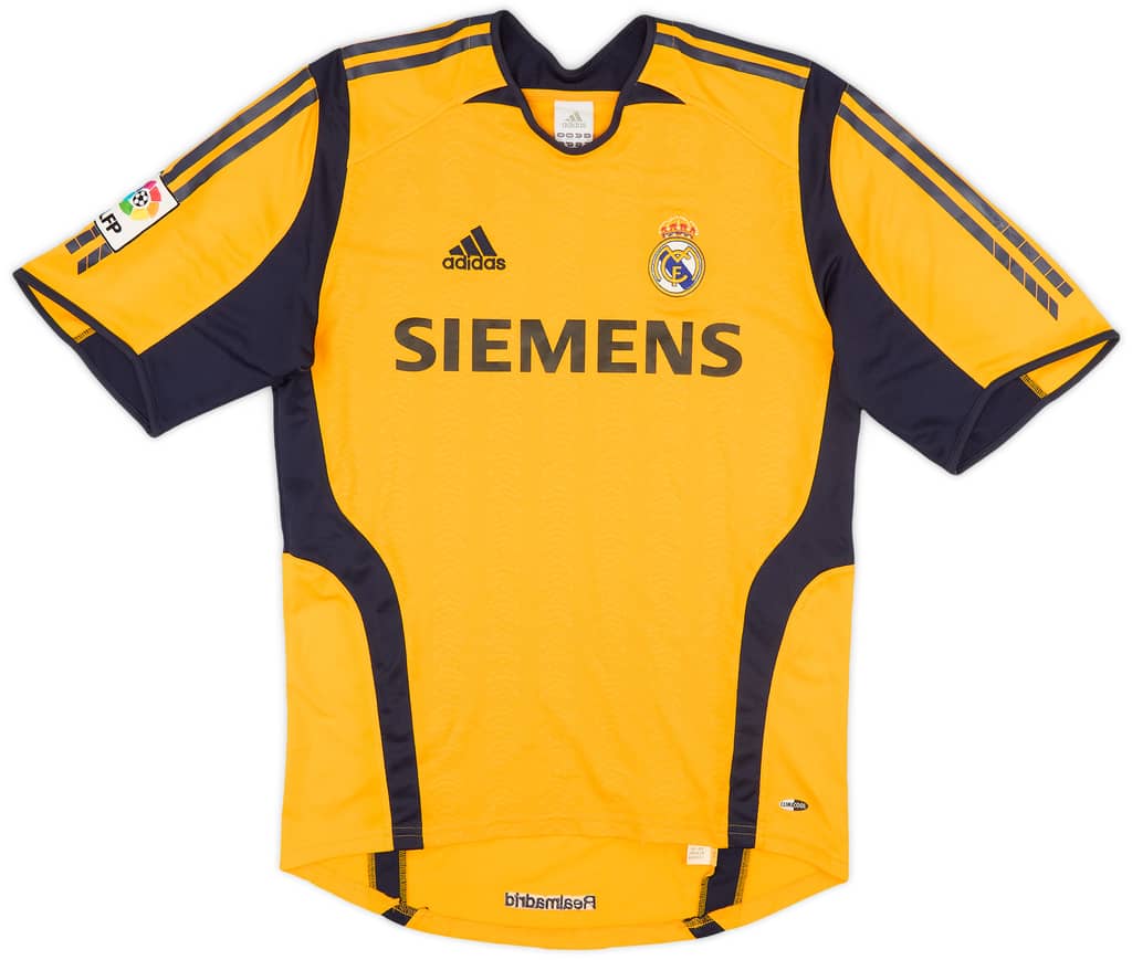 2005-06 Real Madrid GK S/S Shirt - 9/10 - (S)