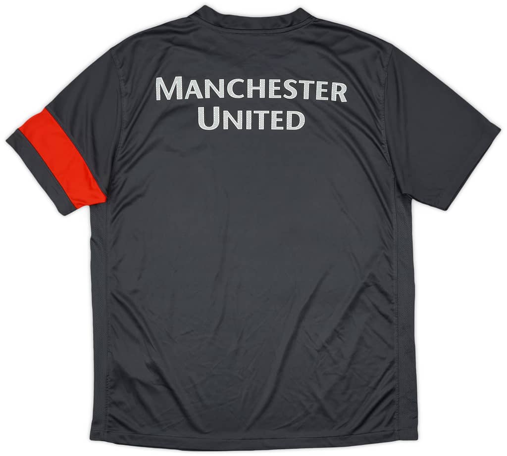 2010-11 Manchester United Nike Training Shirt - 8/10 - (L)