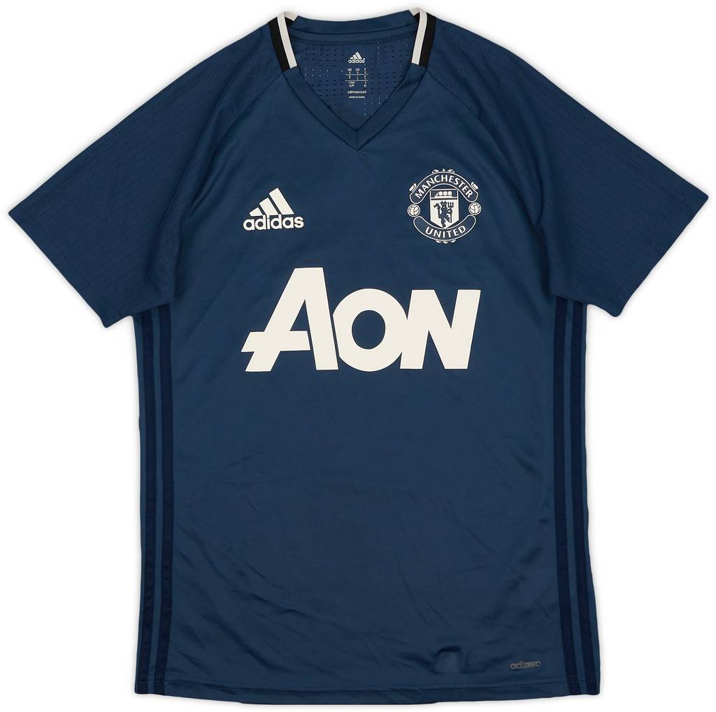 2016-17 Manchester United adizero Training Shirt - 8/10 - (S)