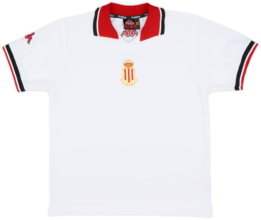 2000-01 Monaco Kappa Training Shirt - 8/10 - (XXL.Boys)