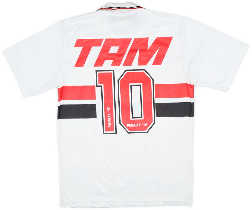 1993 Sao Paulo Home Shirt #10 - 7/10 - (M)
