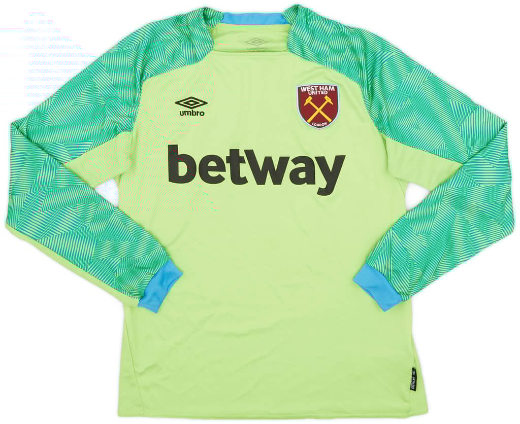 2018-19 West Ham GK Shirt - 8/10 - (S)