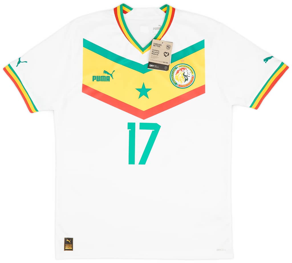 2022-23 Senegal Home Shirt M.Sarr #17 (S)