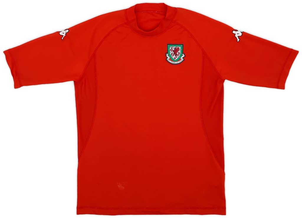 2000-01 Wales Home Shirt - 9/10 - (XL)