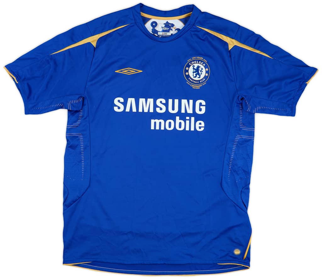 2005-06 Chelsea Centenary Home Shirt Makelele #4