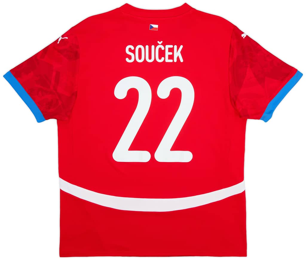 2024-25 Czech Republic Home Shirt Soucek #22
