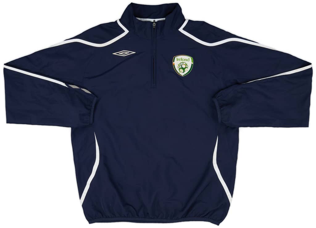 2007-08 Ireland Umbro 1/4 Zip Training Top - 7/10 - (L)