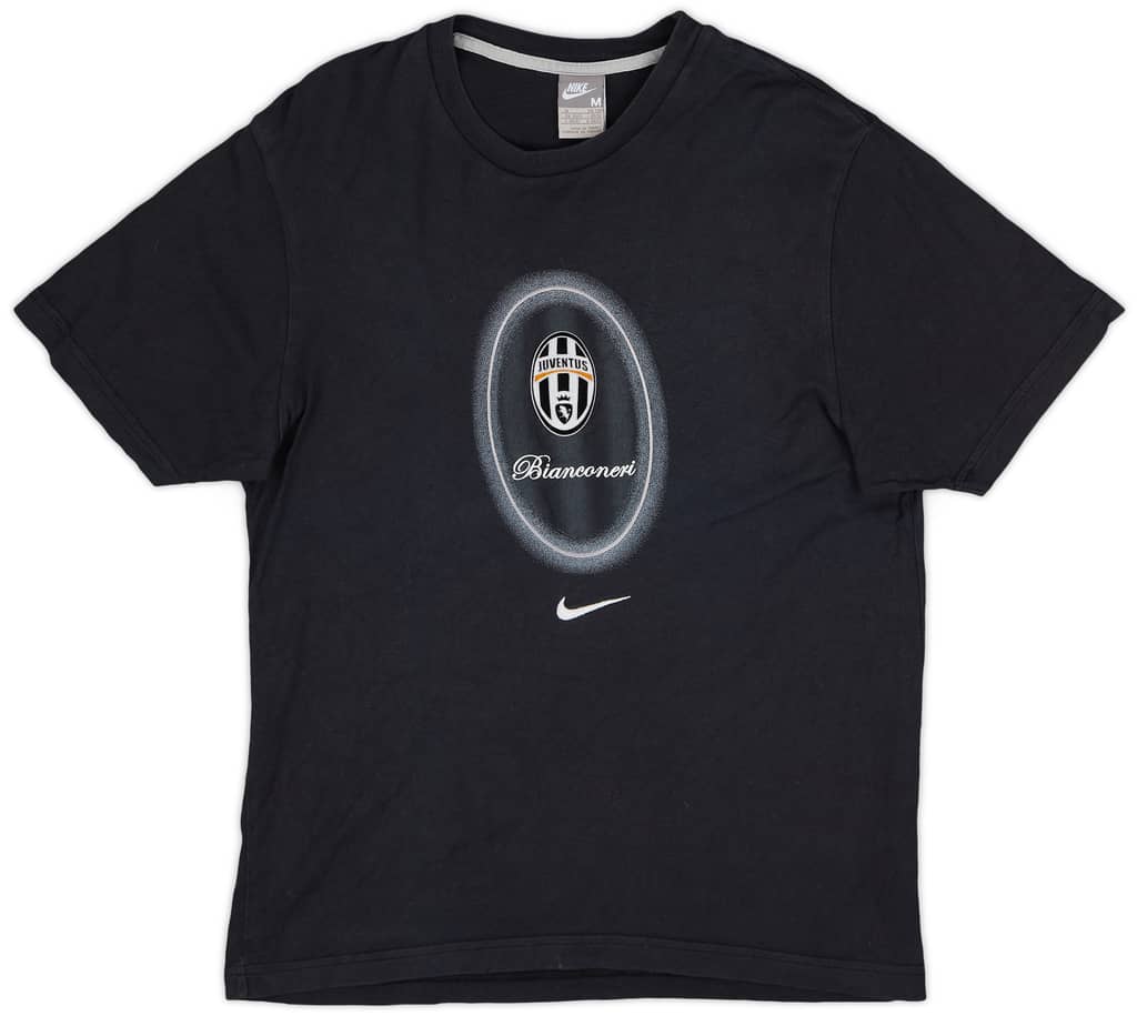 2007-08 Juventus Nike Cotton Tee - 9/10 - (M)