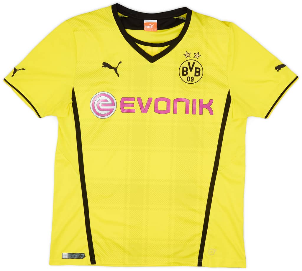 2013-14 Borussia Dortmund Home Shirt - 7/10 - (L)