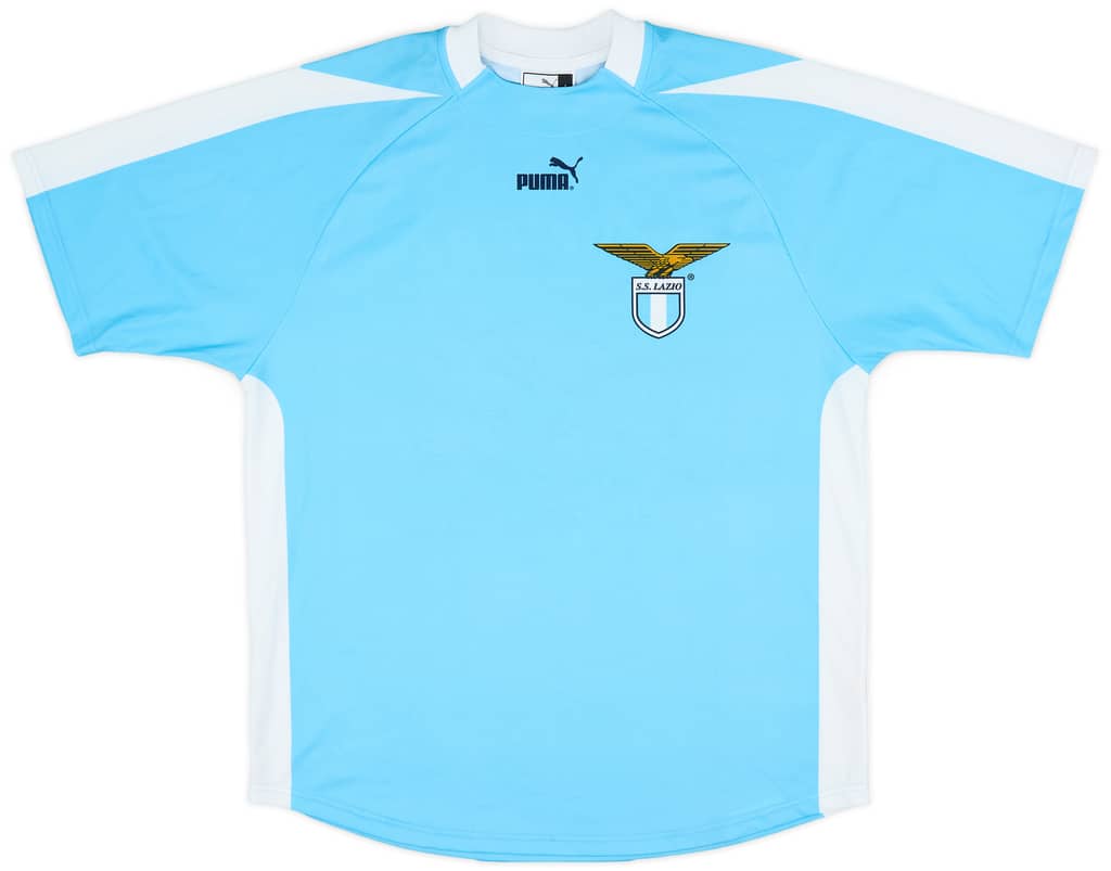 2003-04 Lazio 'Signed' Basic Home Shirt - 9/10 - (L)