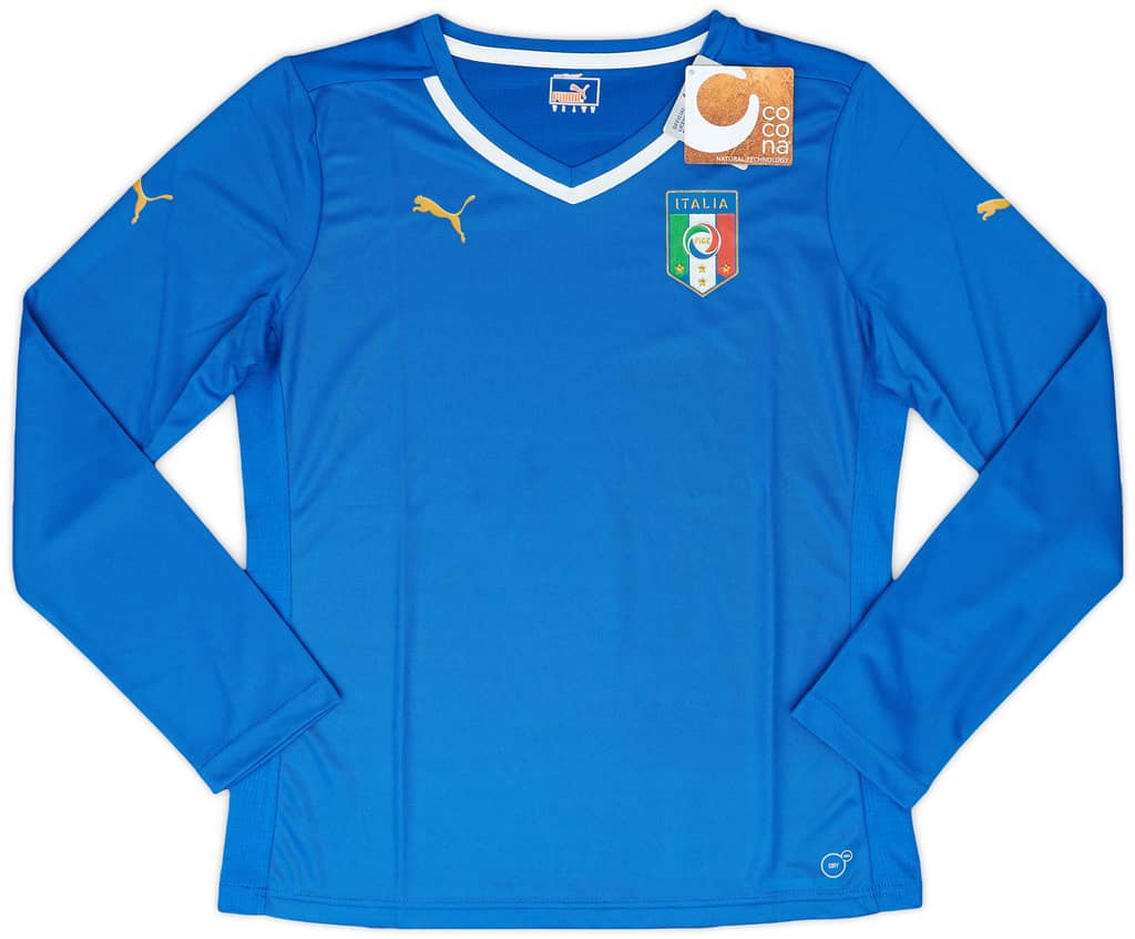 2013-14 Italy Women's Home L/S Shirt (Women's M)