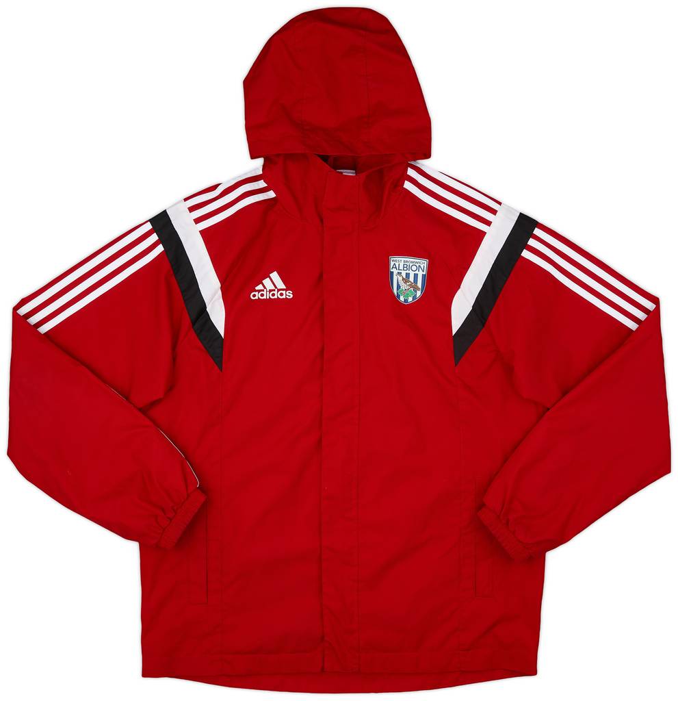 2014-15 West Brom adidas Hooded Rain Jacket - 8/10 - (M)