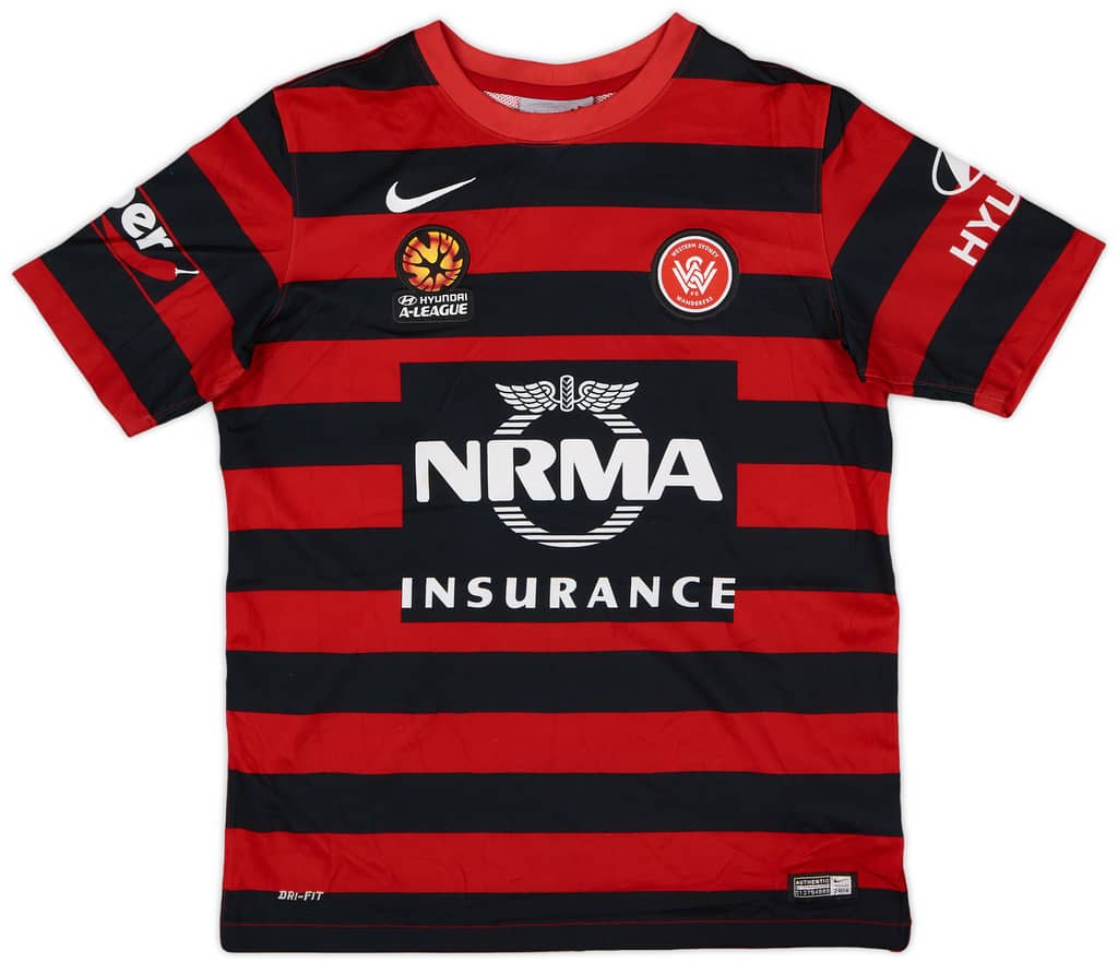 2014-15 Western Sydney Wanderers Home Shirt - 8/10 - (XL.Boys)