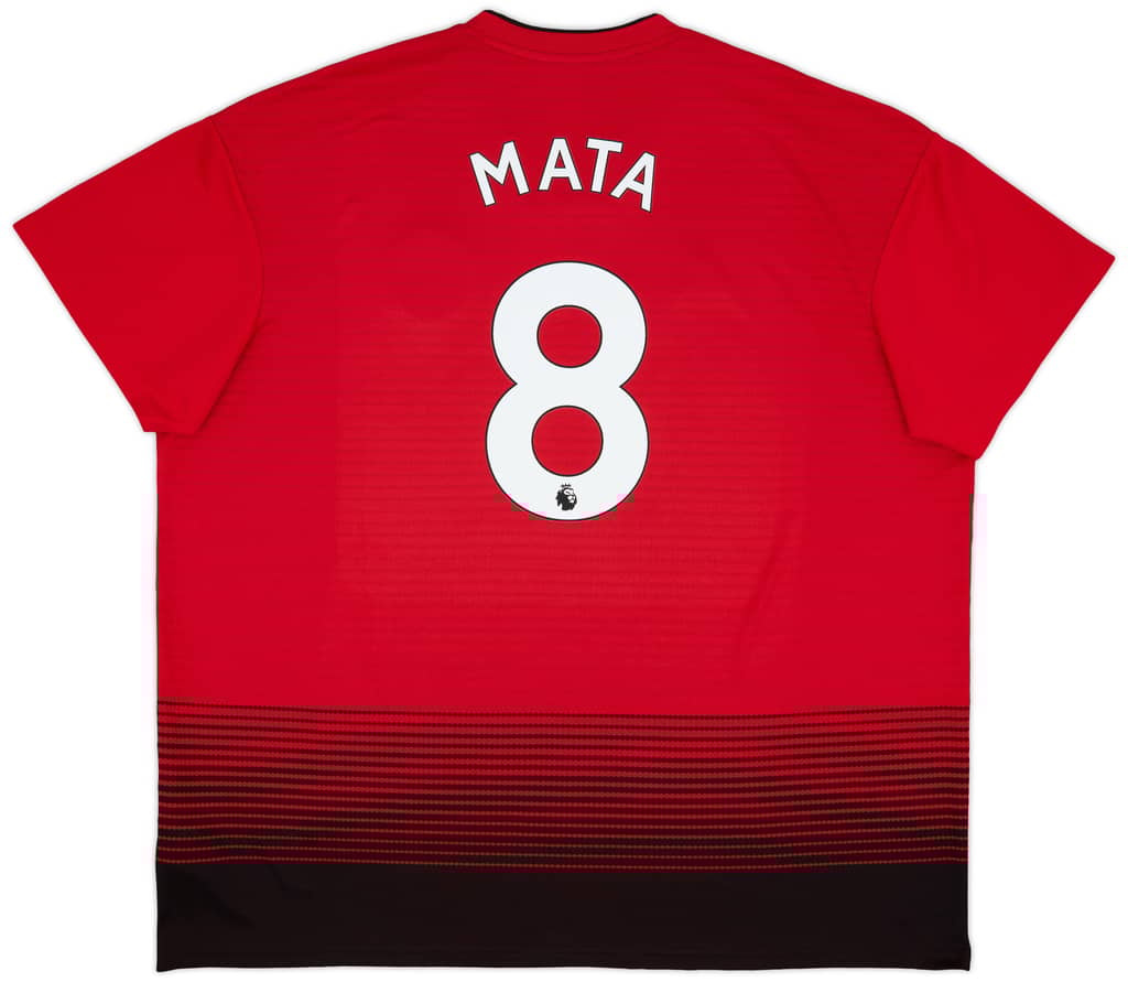 2018-19 Manchester United Home Shirt Mata #8 - 10/10 - (3XL)