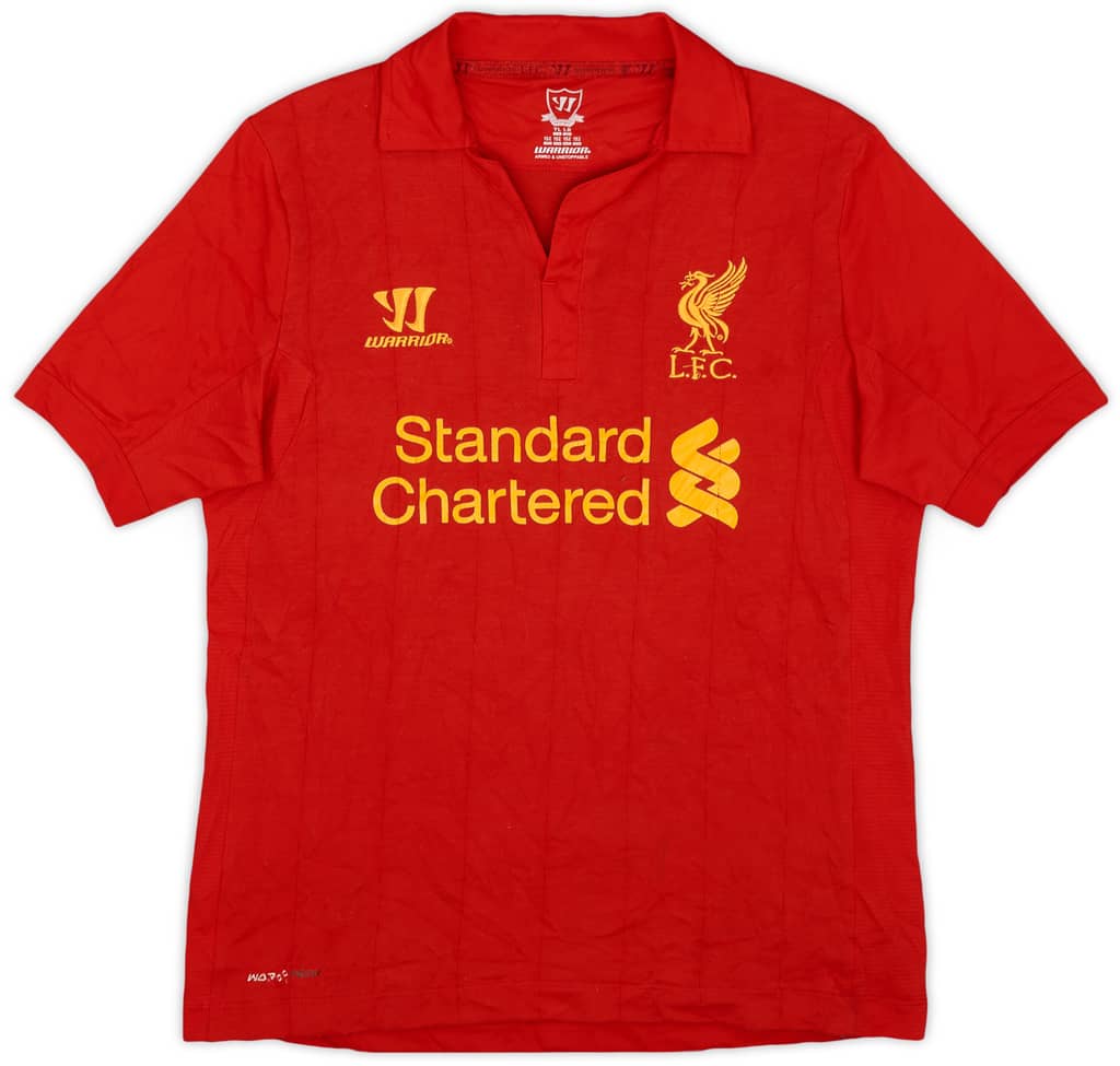 2012-13 Liverpool Home Shirt - 7/10 - (L.Boys)