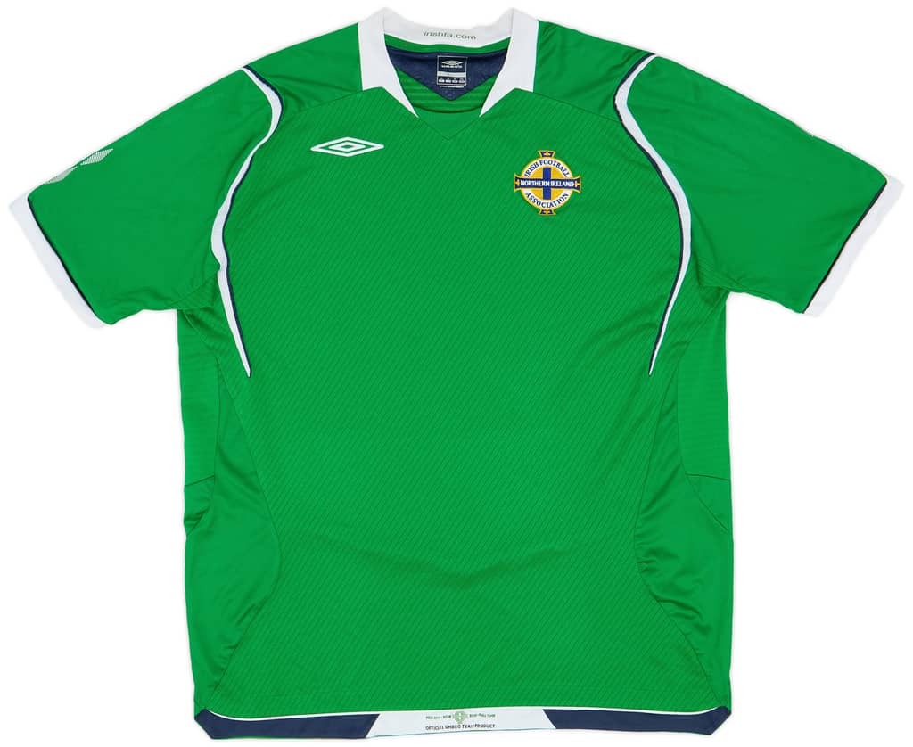 2008-10 Northern Ireland Home Shirt - 8/10 - (XL)