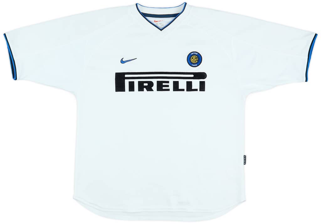 1999-00 Inter Milan Away Shirt Ronaldo #9 - 8/10 - (M)