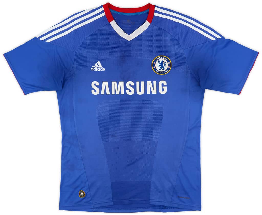 2010-11 Chelsea Home Shirt Drogba #11 - 5/10 - (L)