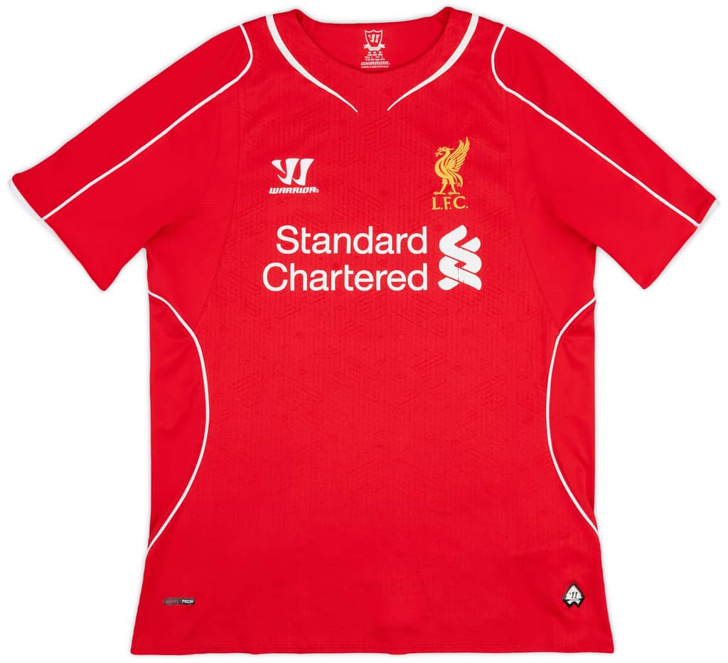 2014-15 Liverpool Home Shirt Gerrard #8 - 6/10 - (M)