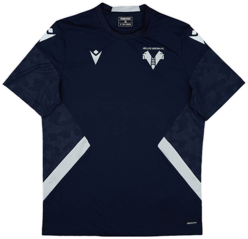 2022-23 Hellas Verona Macron Training Shirt - 8/10 - (XL)