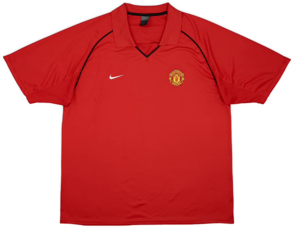 2004-05 Manchester United Nike Training Shirt - 8/10 - (XXL)