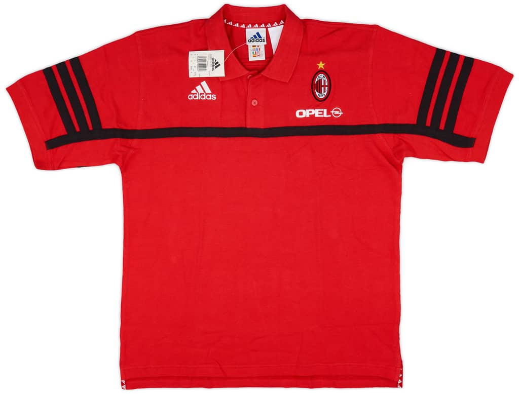 2000-02 AC Milan adidas Polo Shirt (M/L)