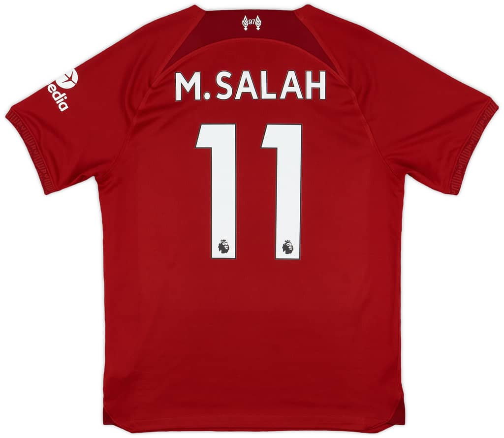 2022-23 Liverpool Home Shirt M.Salah #11 - 5/10 - (M)