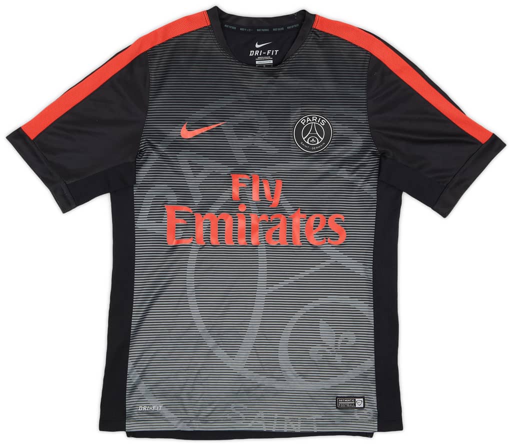 2015-16 Paris Saint-Germain Nike Training Shirt - 8/10 - (M)