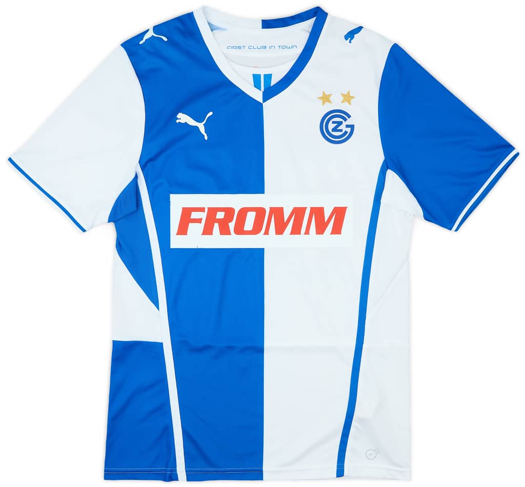 2013-14 Grasshoppers Home Shirt Vonlanthen #22 - 6/10 - (L)
