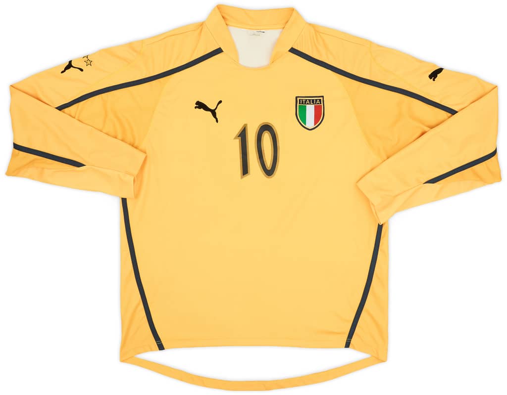 2003-04 Italy GK Shirt #10 - 8/10 - (XL)