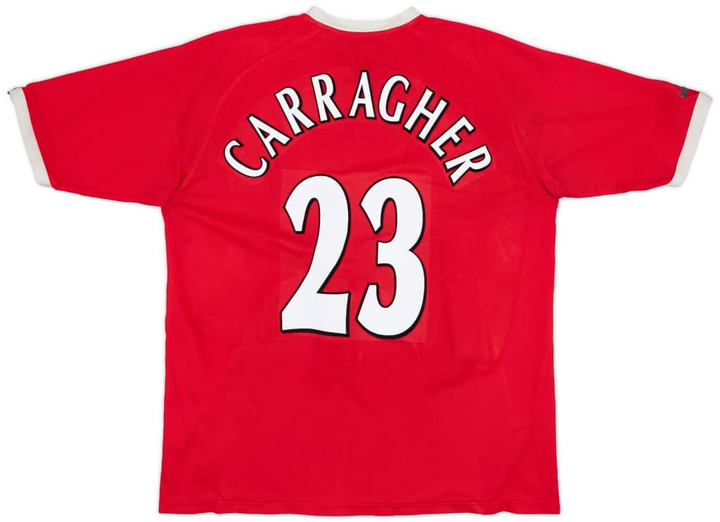 2001-03 Liverpool CL Shirt Carragher #23 - 5/10 - (XL)