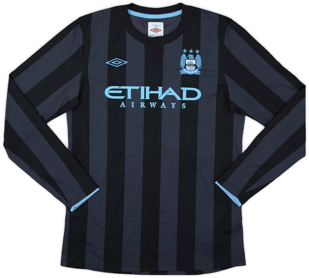 2012-13 Manchester City Third L/S Shirt - 9/10 - (XL.Boys)