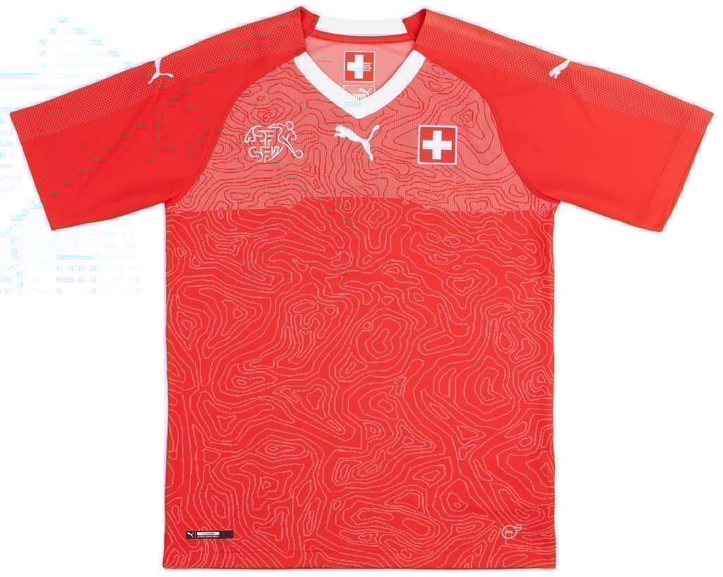 2018-20 Switzerland Home Shirt - 8/10 - (S)
